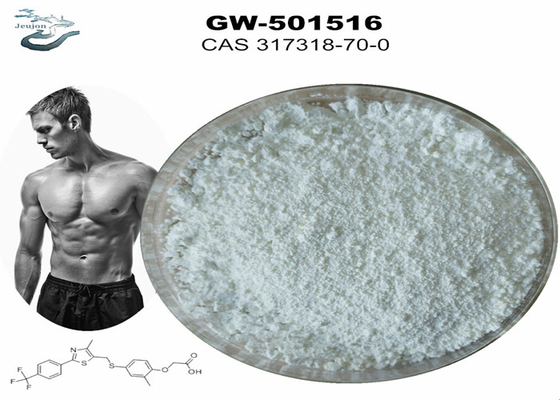 Καθαρή λιπαρή απώλεια σαρμς σκόνη GW501516 CAS 317318-70-0 γυμναστήριο σκόνη GW501516